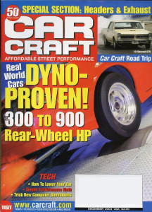 CAR CRAFT 2003 DEC - GTO, Z/28 T/A, HEADER SPECIAL